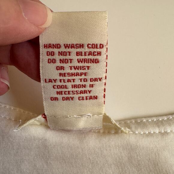 Sundance Language of Love Ivory Patchwork Lace Dress Small Robert Redford EUC - Picture 8 of 10